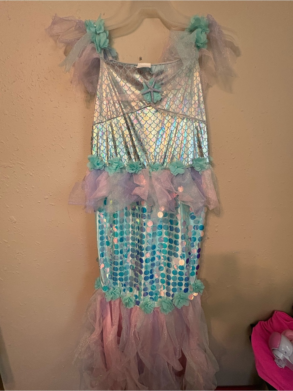 Target Mermaid Costume Dress - Teal, Purple, Pink